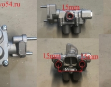 Клапан воздушный предохранительный 4х контурный SHACMAN SHAANXI X3000 ШАКМАН ШАНКСИ Х3000 ЕВРО 5 FAW SORL 5411883 35150080030/3515025-385