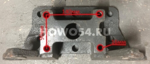 Кронштейн энергоакумуляторов AC 16 среднего моста  5401174 WG9981340044