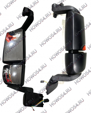 Зеркало в сборе боковое левое HOWO T5G 540021 712W63730-0021