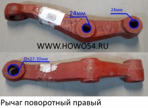 Рычаг поворотный правый	DZ9100410082