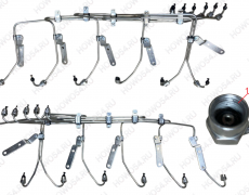 Трубки ТНВД (на форсунки) WP10 EGR (комплект) Креатек CK9821 612600081310