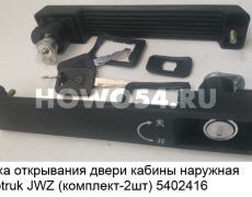 Ручка открывания двери кабины наружная Sinotruk JWZ (комплект-2шт) 5402416 AZ1608340023/4