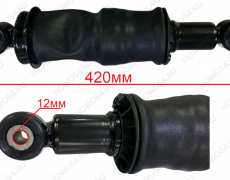 Амортизатор кабины передний пневматический HOWO T5G/C7H Креатек CK4483 712W41722-6022
