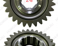 Шестерня ведомая SINOTRUK HC16 среднего моста Z=27 Креатек CK8632 199114320001