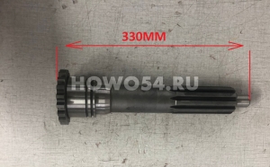 Вал КПП первичный КПП HW19710/18709 Оригинал 50.8mm 5416130 WG2210020105