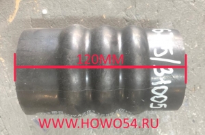 Патрубок радиатора 60*112 HOWO нижний QINYAN 5416715 20000820/AZ9112531005