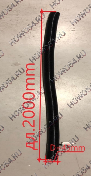 Гофра автономной печи алюминиевая D=45mm L=2000mm 5410103
