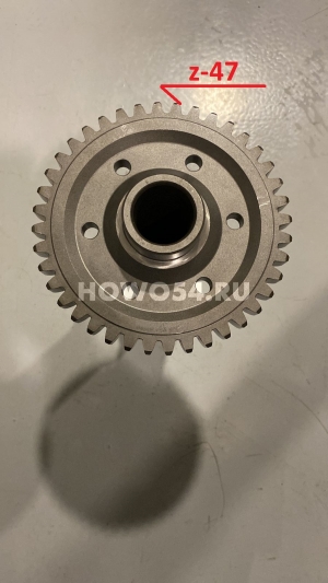 Вал КПП привода рулевого насоса Z=40/14 зубьев КПП ZL50G 5407474	860138440/272200262/2BS315A(D).30-1