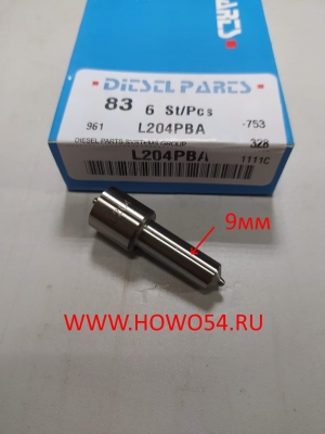 Распылитель форсунки Евро2 DIESEL PARDS DPR-L204PBA L204PBA