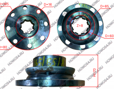 Фланец среднего моста 165mm/ 70mm/ (8шл)/ 8 отв 5404662 199012320110