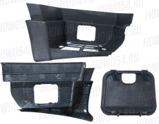 Корпус подножки правый нижний рестайлинг HOWO T5G ХОВО Т5Г 545010 WG1664245010